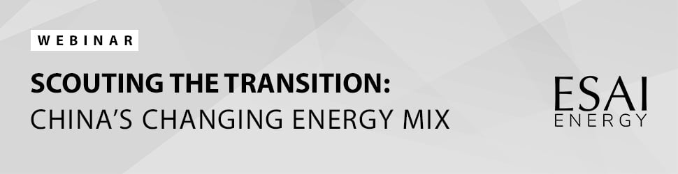 ESAI Webinar: China's Changing Energy Mix (On-Demand)
